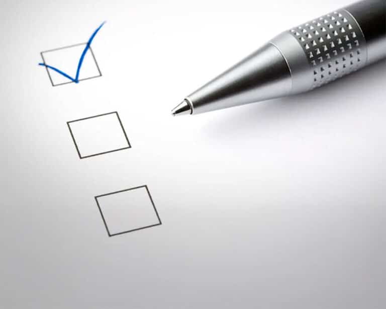 Pen And Checkboxes